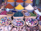Spices and cosmetics in Marrakech